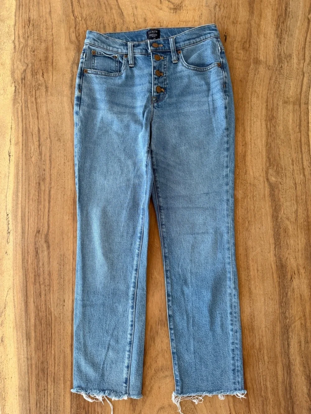 J. Crew Essential Straight Button-Fly Jean Size 26